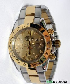 Rolex Daytona Oro Diamanti Acciaio e Oro Imitazione 116503