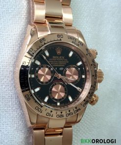 Rolex Daytona Oro Rosa Nero Imitazione 116505