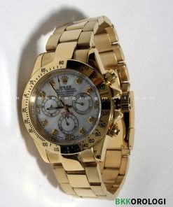 Rolex Daytona Oro Bianco Diamanti Imitazione 116503