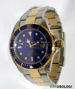 Rolex Submariner Blu Acciaio e Oro Imitazione 16613BL